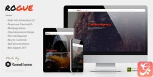 ROGUE - Creative Multi-purpose MUSE Template