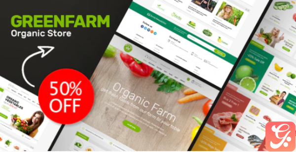 Greenfarm Organic Food Prestashop Theme