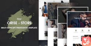 Orise Responsive Prestashop Theme