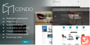 Cendo - Responsive Prestashop Furniture Theme