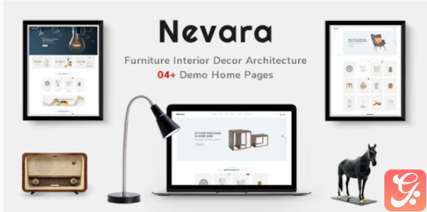 Nevara Responsive Furniture Interior PrestaShop Theme