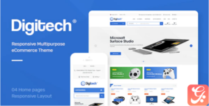 Digitech - Responsive Prestashop Theme