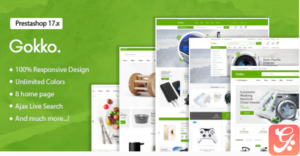Gokko - Responsive Prestashop 1.7 Theme