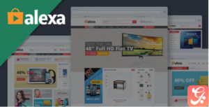 Alexa - Mega Store Responsive Prestashop Theme