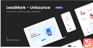 LeadMark - Lead Generation Unbounce Landing Page Template