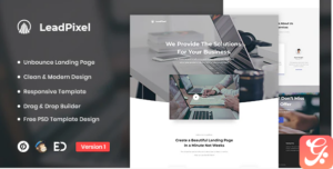 LeadPixel - Agency Unbounce Landing Page Template