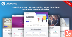 Masnoo - Multi-Purpose Template with Unbounce Page Builder