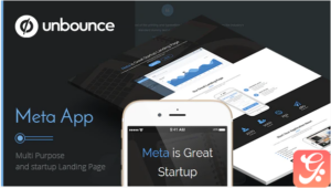 Meta app - Unbounce Landing Page