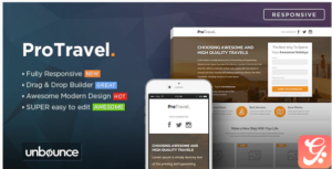 ProTravel - Travel Agency Unbounce Template