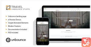Travel Tour - Unbounce Landing Page