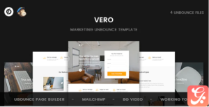 Vero - Marketing Unbounce Template