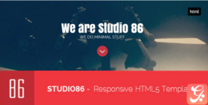86Studio - Multi-Skin One Page HTML Template
