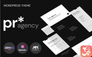 PR Agency - PR Agency Elementor-based WordPress Theme