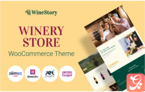 WineStory - Genuine And Charming Winery WooCommerce Theme