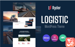 Ryder - Logistic Website Design for Moving Companies WordPress Theme