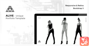 ALIVE - Portfolio for Creatives & Agency