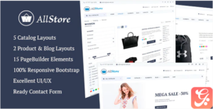 AllStore - MultiConcept eCommerce Shop Template