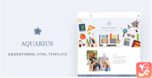 Aquarius - Educational University HTML Template