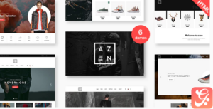 Azen - Clean, Minimal Shop HTML5 Template