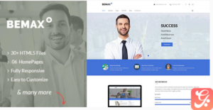 Bemax - Multipurpose Corporate Business HTML5 Template
