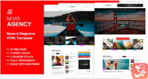 News Agency - Magazine HTML
