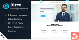 Bizco - Business & Corporate HTML Template