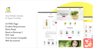 Cinagro - Organic Food Shop HTML Template