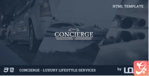 Concierge - Luxury Lifestyle Services HTML