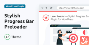 Laser Loader — Stylish Progress Bar Preloader 1.1.0