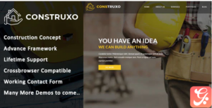 Construxo - Construction HTML Template