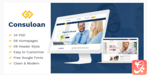 Consuloan | Multipurpose Consulting HTML Template