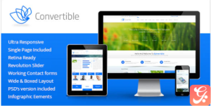 Convertible - Responsive HTML5 Template