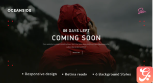 OceanSide — Responsive Coming Soon Template