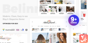 Belinni - Multi-Concept Blog / Magazine WordPress 1.5.1