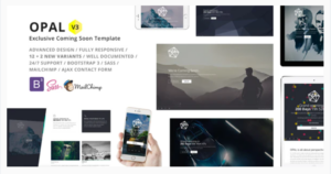 OPAL - Exclusive Coming Soon Template