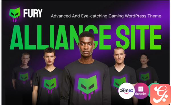 Fury - Advanced And Eye-catching Gaming WordPress Theme