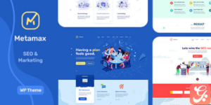 MetaMax - SEO and Marketing WordPress Theme 1.0.7
