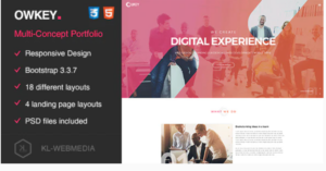 Owkey - Multi-Concept HTML5 template