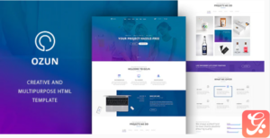 OZUN - Multipurpose HTML Template