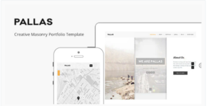 Pallas - Creative Masonry Portfolio Template