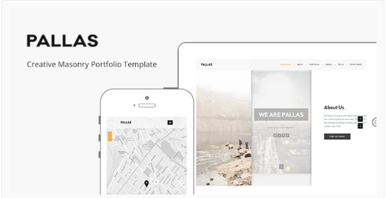Pallas - Creative Masonry Portfolio Template
