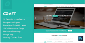 Craft - Multipurpose & Responsive HTML Theme