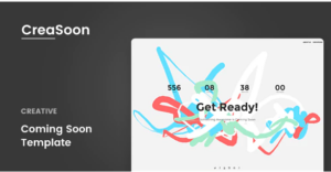 CreaSoon - Creative Coming Soon Template