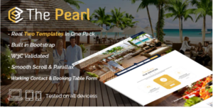 Pearl - Hotel & Restaurant Template