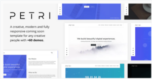 Petri - Creative Coming Soon Template