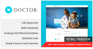 Doctor - Medical & Health HTML Template