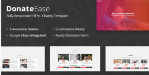 Donate Ease - Charity / Fundraising HTML Template