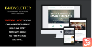 E-Newsletter - Multipurpose Email Template