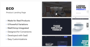 Eco - Product Landing Page