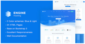 Engine Hosting - HTML Template